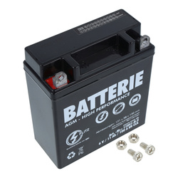 6V 11Ah Maintenance-Free Fleece Moped Battery for S50/S51/SR50/ES/TS