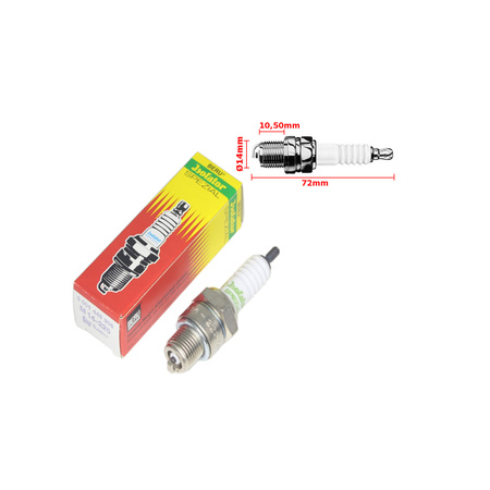 Spark plug M14-225 BERU ISOLATOR for Simson SR1 SR2 KR51 SR4-1 SR4-2 AWO MZ ETS