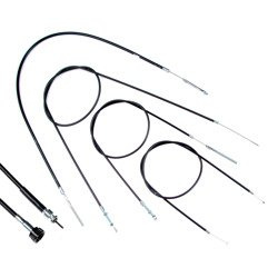 Cable Kit + Speedometer Cable for JAWA/CZ 125-350 (5pc, EU)