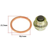M18x1.5 Mag Oil Drain Plug + Gasket for Simson S50/KR51/1/SR4 & MZ TS/ETZ