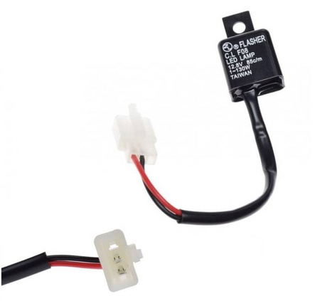 Load-independent flasher relay flasher unit LED 6V 0.05-15A 3-pole for ATV scooter