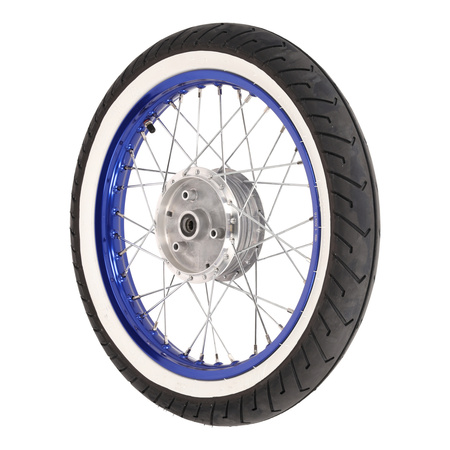 Complete Rear Wheel for SIMSON DUO, KR51, S50, S51 - 1.50x16 Alloy Rim