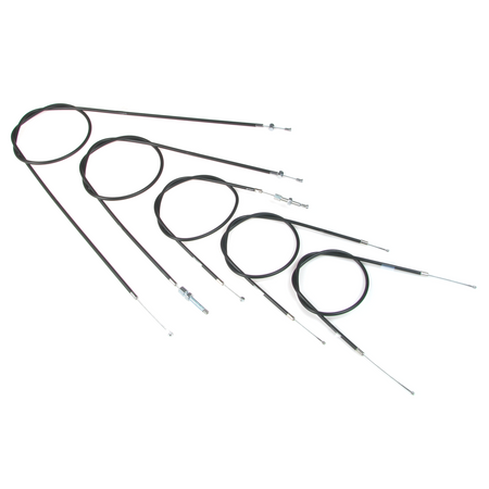 NSU MAX Spezial 5-piece Bowden Cable Kit – Black