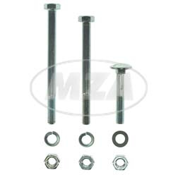 Normteile-Set Motoraufhängung mit Flachrundschraube Simson S50 S51 S53 S70 S83