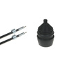 Rubber Boot + Speedo/Tachometer Cable for Simson S50 S51 S70