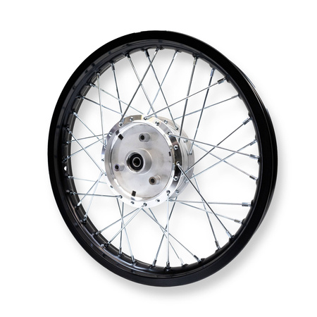 Spoked wheel 16 inches 1.60 x 16 "for Simson S50 S51 S70 KR51 SR4 - chrome-plated steel