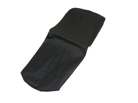 Seat cover suitable for Jawa 50 Mustang - black, structured