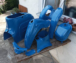 Powder Coating Service - Simson KR51 Schwalbe Sheet Parts (RAL Color)