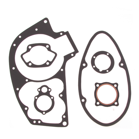 Gasket set + head gasket with copper burner ring for DKW RT 125/2 (6 pieces)