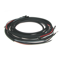 Motorcycle wiring harness for Hercules Mk3/Mk4 with color diagram