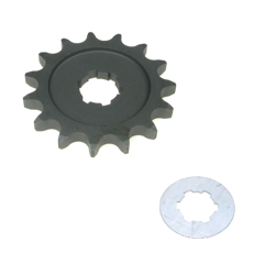 15T Drive Chain Sprocket + Locking Plate for MZ ETZ125/ETZ150