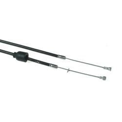 Front brake cable for Simson SR4-1 Spatz - Black (Kickstart/Pedal)