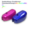 Powder-Coated Service Tank Set for Simson S53 — RAL Metallic Candy