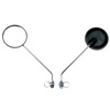 2x Universal Mirror Ø115 M8 Clamp (R/L) for Moped/Mofa Simson