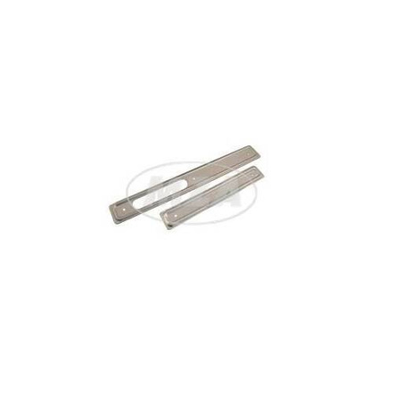 Set Scheuerleisten rechts + links Aluminium Motortunnel für Simson KR51 Schwalbe