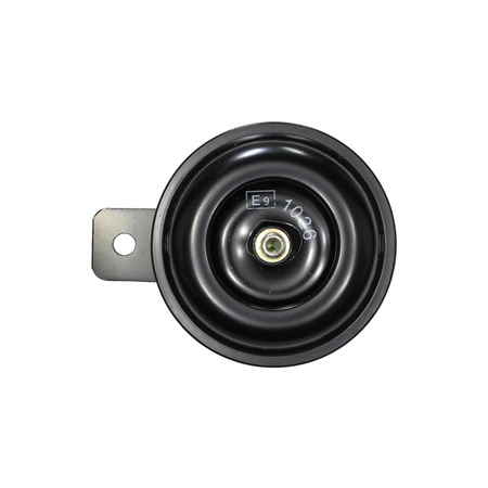 12V Scooter Horn Ø70mm for Chinese Models - Black, E‑Mark