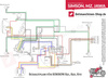 Wiring harness for Simson S50, S51, S70 electronics with colored circuit diagram | Complete set