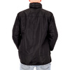 SIMSON Motorcycle Rain Jacket, Waterproof, Black, XXXL