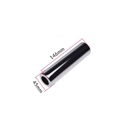 Protective sleeve upper front shock absorber suitable for Simson KR51 Schwalbe - chrome-plated