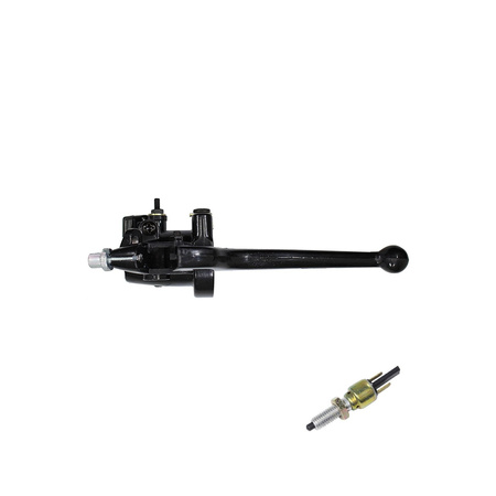 Armatura z dźwignią hamulca ręcznego + przełącznik + ssanie dla Simson S50 S51 S70 SR50 SR80