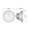 Scheinwerfer H4 mit Standlicht + Glühlampe HS1 12V 35/35W f. Simson S51 SR4 KR51