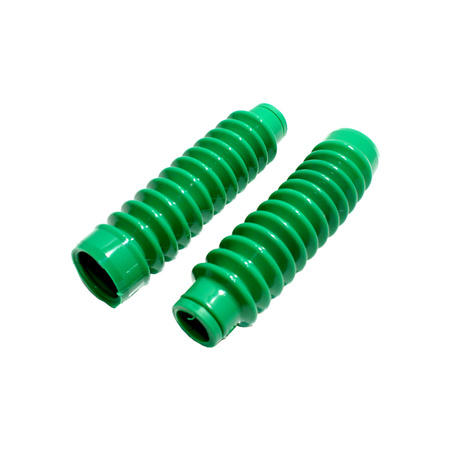 2x Telescopic Fork Gaiters for Simson S50/S51/S53/S70/S83/SR50 - Green