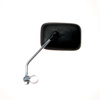Universal M8 Mirror, Square Clamp (R/L), Short for Moped/Mofa