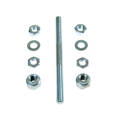 Front axle 10mm + cone + nut suitable for Simson SR2 SR2E KR50 SL1