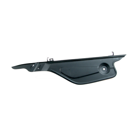 Chain Guard Steel Plate (Long Air Pump) for Simson SR2/SR2E - Black