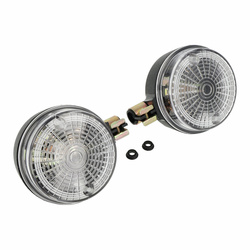 Round Turn Signal Lights for SIMSON S50 S51 S70 SR50 SR80 - E-approved