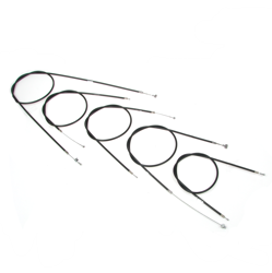 Bowden Cable Set for DKW NZ250 (5-piece) – Black