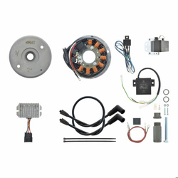 Magnetoelektryczny układ zapłonowy do Yamaha XS650 - lampka zapłonowa 12V 180W