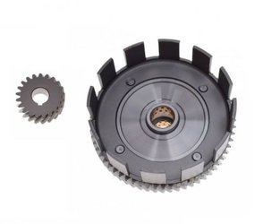 Clutch basket 65T + drive pinion 20T for Simson S51 S53 S70 KR51 / 2 SR50 SR80