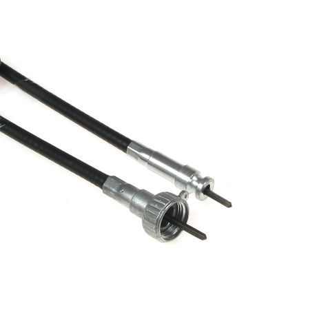 Speedometer cable length: 550 mm, connection 11.9 mm, steel square on both sides - 2.6x2.6 mm