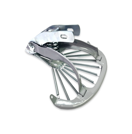 Saddle frame driver's seat for Simson SR1 SR2 SR2E - steel, grey, galvanized