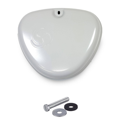 Side cover right to the intake box vortex for Simson S50 S51 S70 - primed