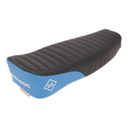 Seat for Simson S50, S51, S70 Enduro — Black/Blue