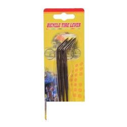 Set of 3 metal tire levers for bicycles