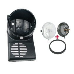 Scheinwerfergehäuse + Reflektor + Lampenring passend für Simson SR50 SR80