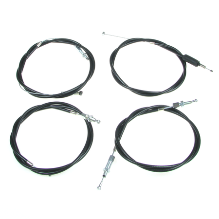 Hercules Prima 4/5 S Moped Bowden Cable Kit (4-piece)