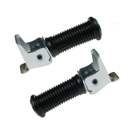 Pair Passenger Footpegs for Simson S50 S51 S83 KR51 SR50 SR4 - Old Type