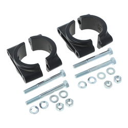 Zaciski do błotników - Simson S51 S50 S70 SR50 SR80 - Czarny mat