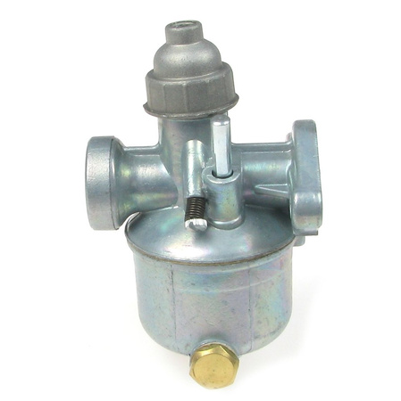 Carburetor NKJ 123-4 + Throttle Cable (gray) for Simson SR2/SR2E