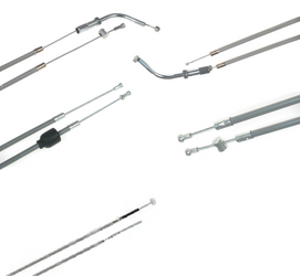 5x Bowden Cables for Simson SR4-1 Spatz Kickstart - Gray