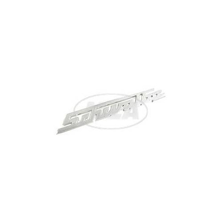 Schwalbe Aluminum Emblem for Simson KR51 - Silver