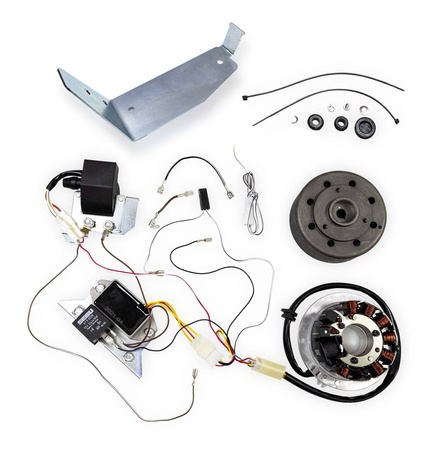 Electronic 12V Ignition Kit + Cable for Simson KR51/2 Schwalbe M5xx