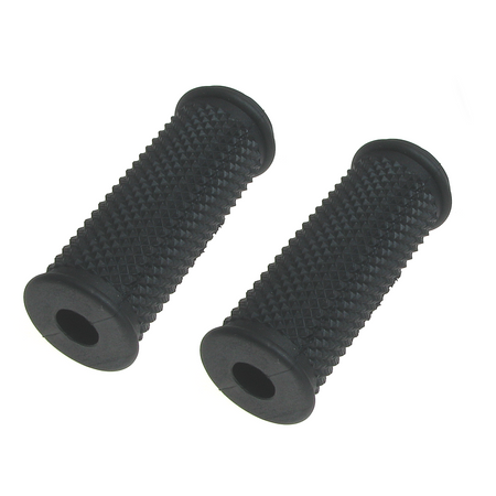 2x footrest rubber pillion for Simson AWO Touren Sport, IFA MZ BK350, EMW R35