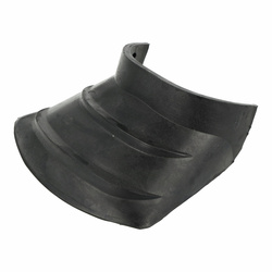 Mudguard with Rubber Ribs for Simson S51 S50 S70 - Splash Protection