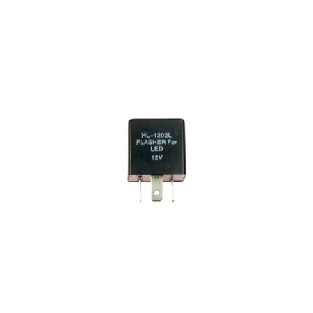 LED Turn Signal Flasher Relay 12V 0.05-15A 3-Pin for ATV/Scooter
