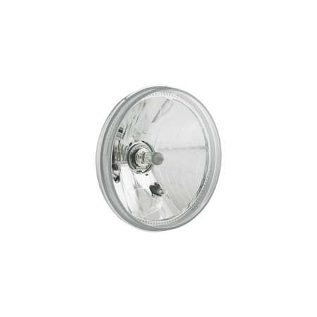 Headlight insert H4 E-mark (flat glass) Kamaz, Ikarus | CLEAR GLASS